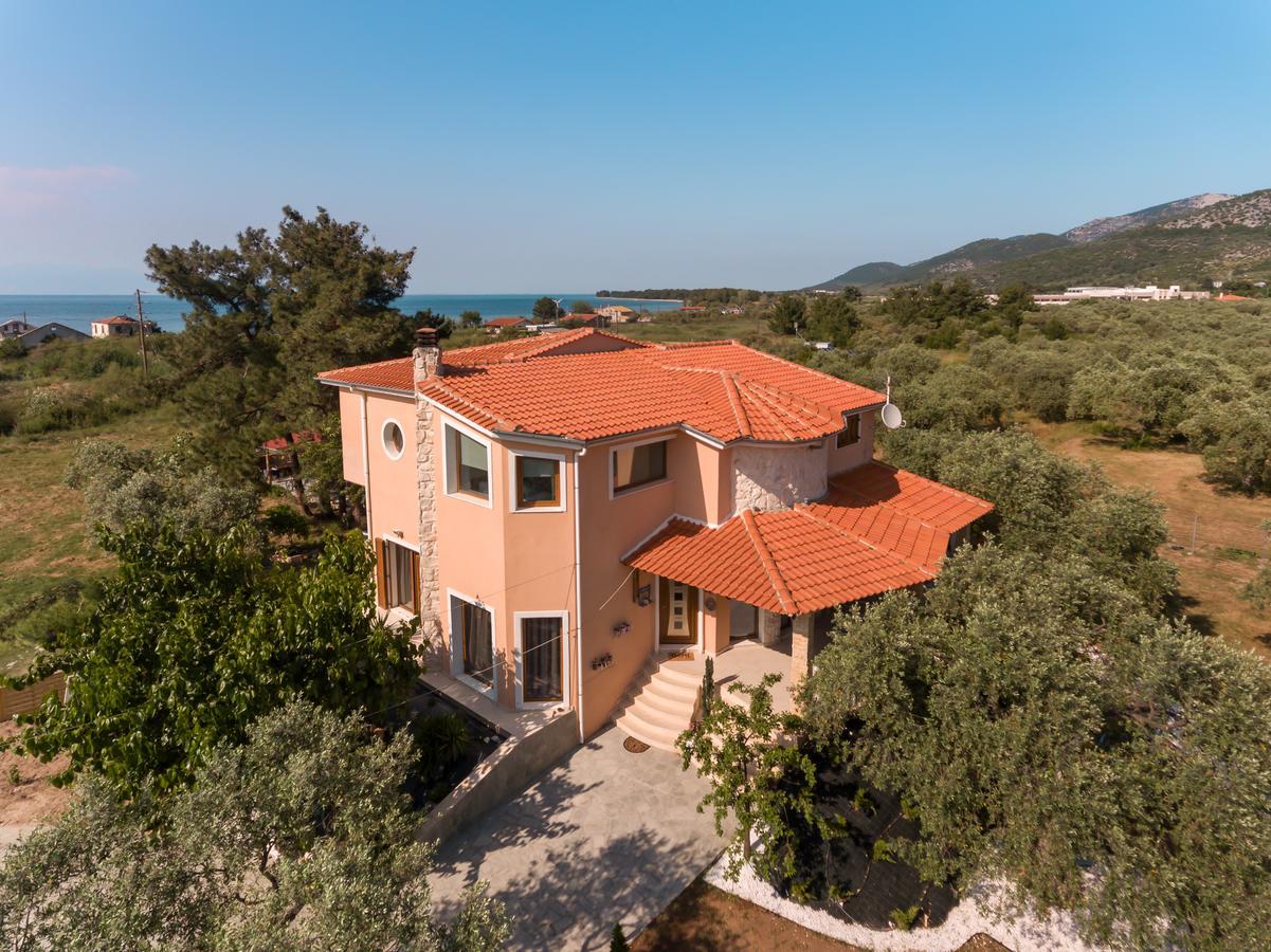 Fokas Luxury Villa Prínos Exterior foto